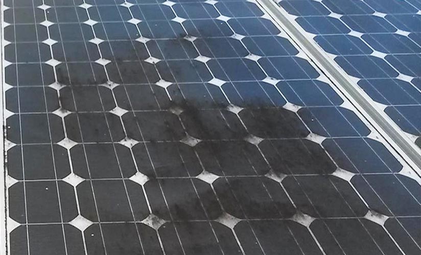 Invisible Shield Solar Panels Unprotected
