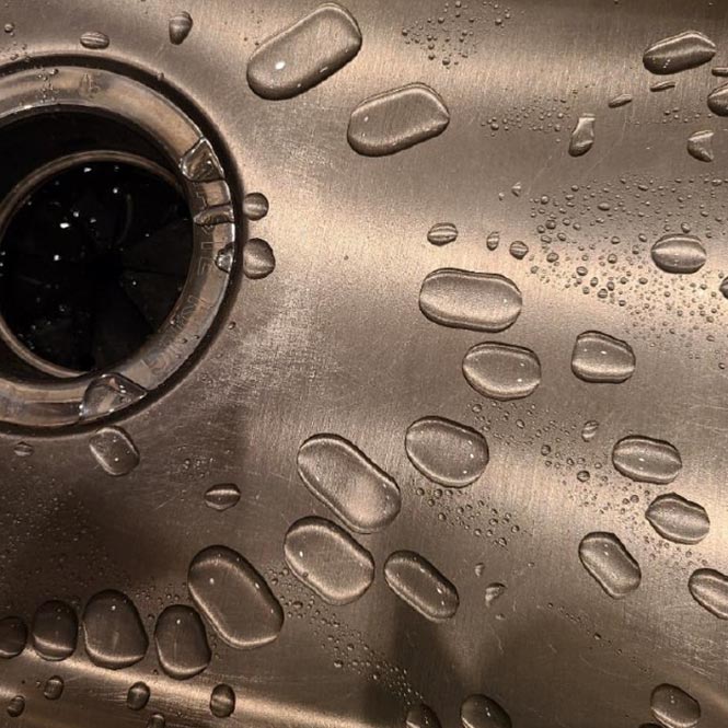 Repel Example Stainless Steel Sink