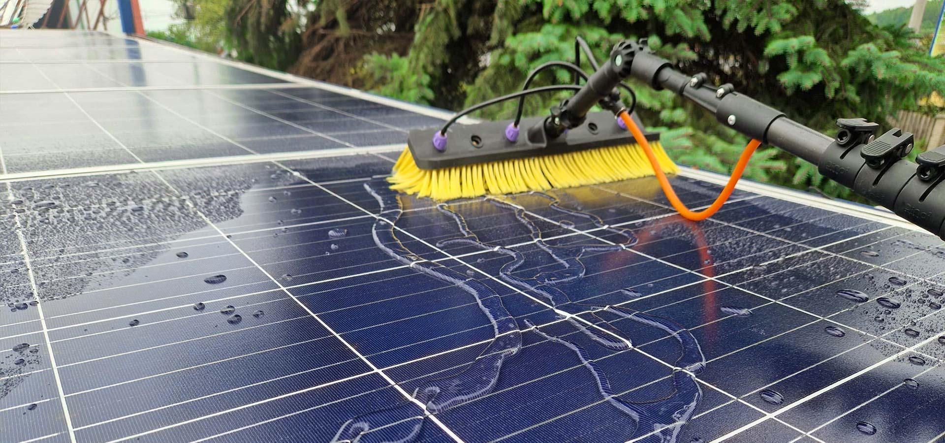 Solar Shield Slide Cleaning Panels
